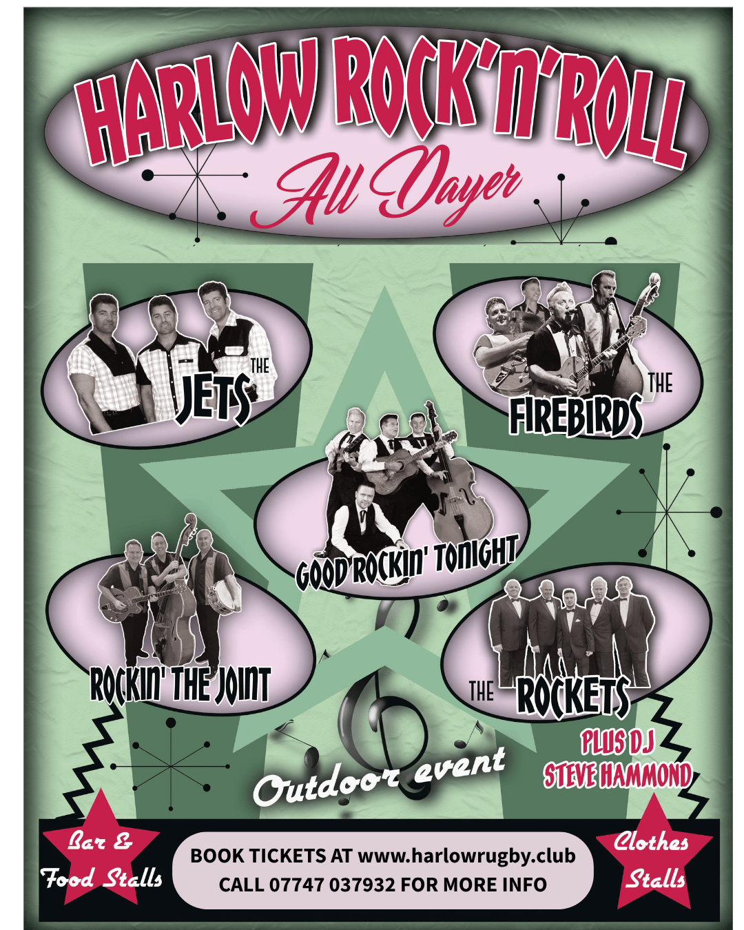 Harlow Rock 'n' Roll : All Dayer - Harlow Rugby Club